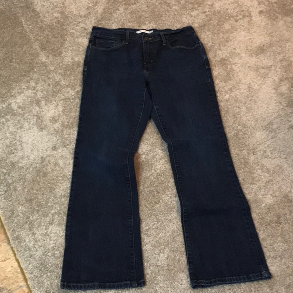 Levi's Women's Boot Cut Jeans - Dark Blue